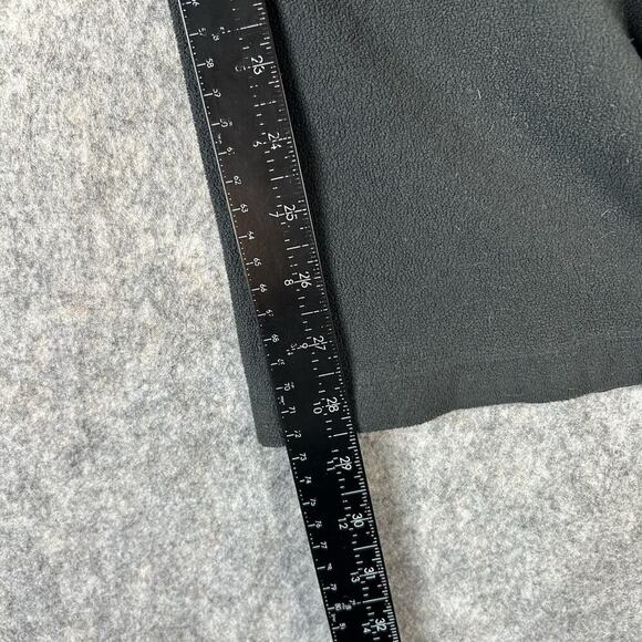 The North Face Sweatpants Womens Medium Fleece Straight Leg Black Polartec - Picture 5 of 12